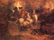 Blythe David Gilmour Battle of Gettysburg china oil painting reproduction